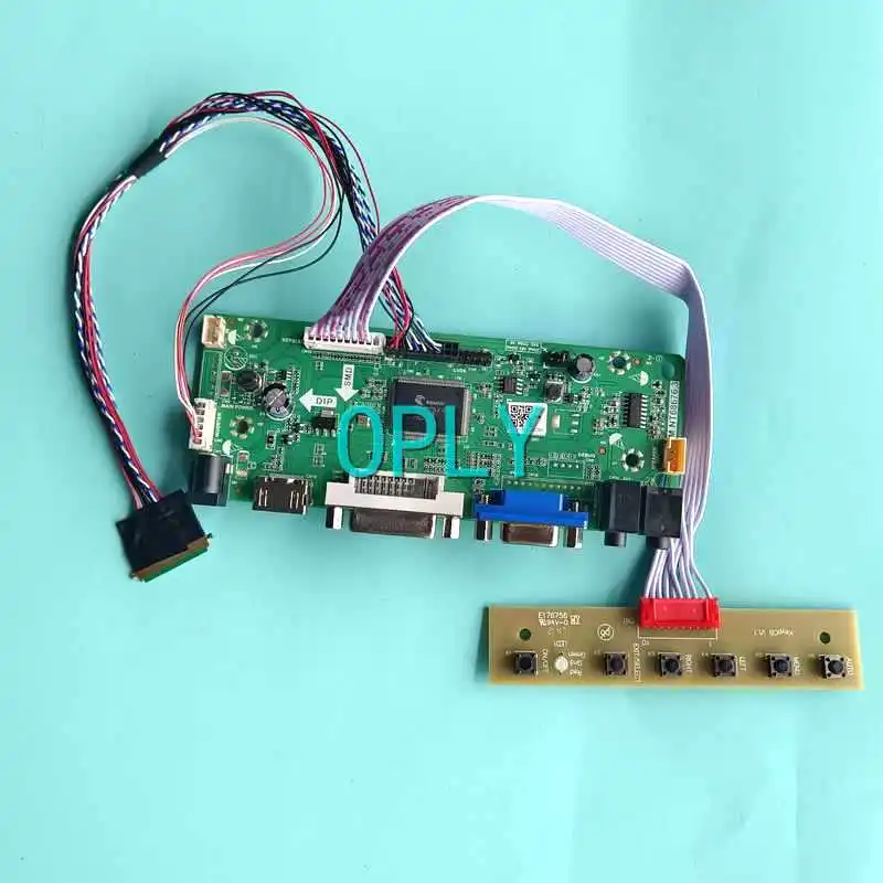 

Для планшетов компьютеров/TLC2/TLF1/TLHA, плата контроллера экрана ноутбука, HDMI-совместимая с 13,3 "VGA DVI 40 Pin LVDS, комплект для самостоятельной сборки 1366*768