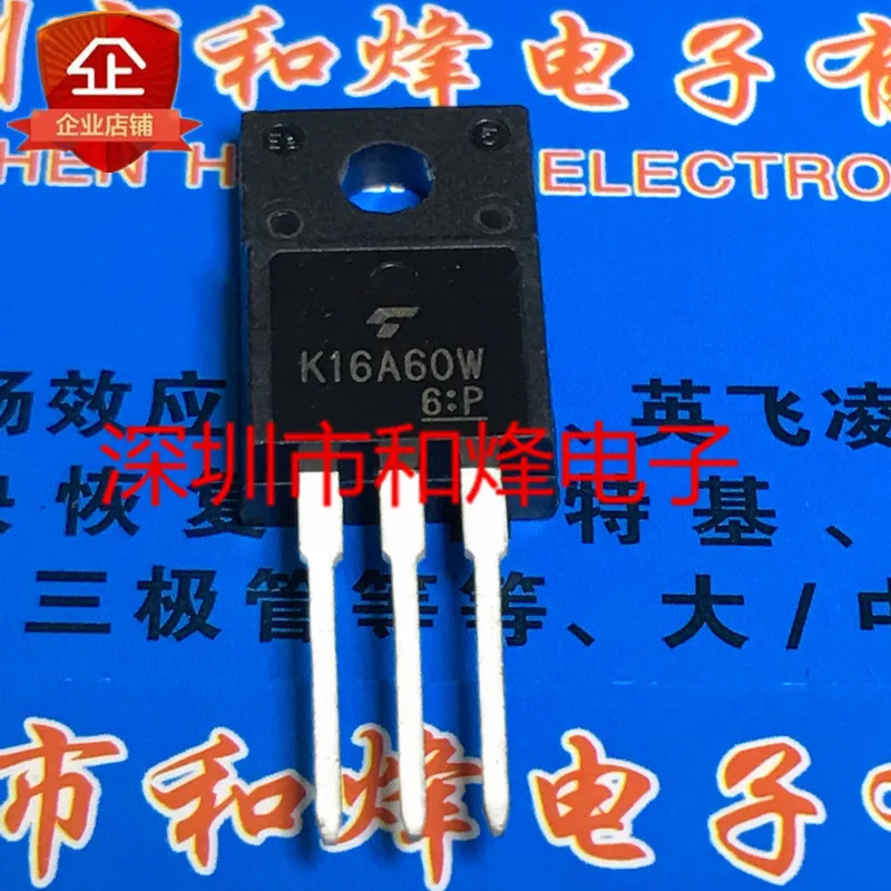 

10pcs 100% orginal new K16A60W TK16A60W TO-220F 600V 15.8A