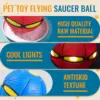 2023 New Magic Flying Saucer Ball Durable Soft Rubber Interactive Throwing Ball For Small Medium Large Dogs 5