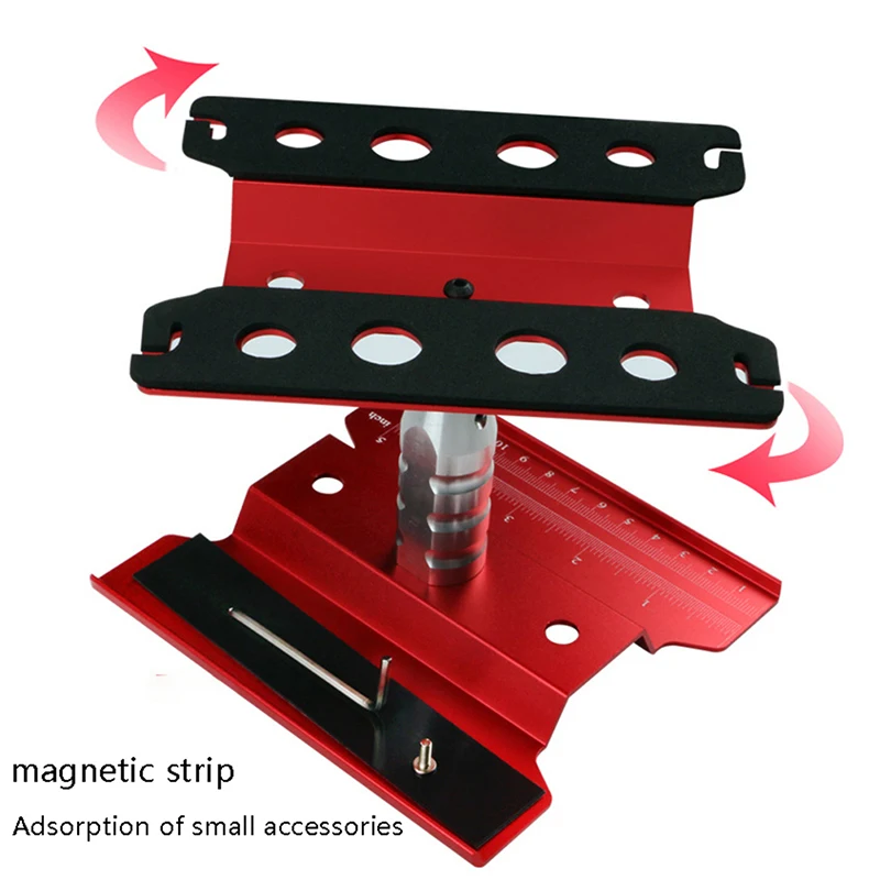 

RC Car Repair Work Stand Hobby Tool Set 360 Degree Rotation Lift Work Station