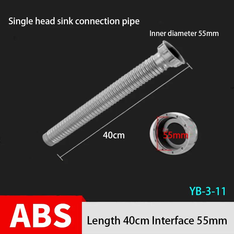 

Удлиненная нижняя труба для кухонной раковины с одним отверстием сливная труба для раковины из нержавеющей стали дезодорант уплотнительное кольцо аксессуары