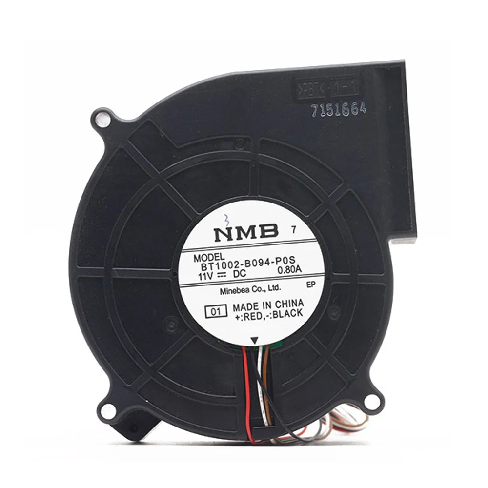 Новый BT1002-B094-P0S DC 11V 0.80A 97x97x25 мм проектор Сервер вентилятор охлаждения