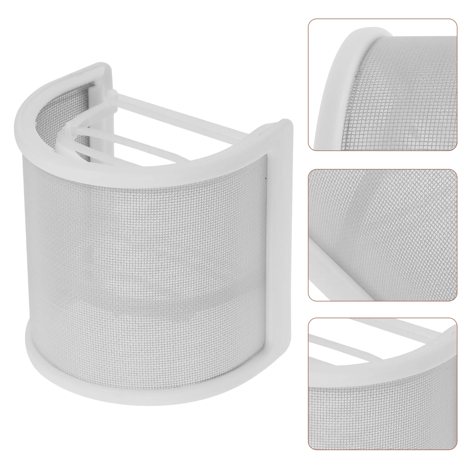 U-образный микрофон крышка ветрового стекла ручной двухслойный с поп-фильтром