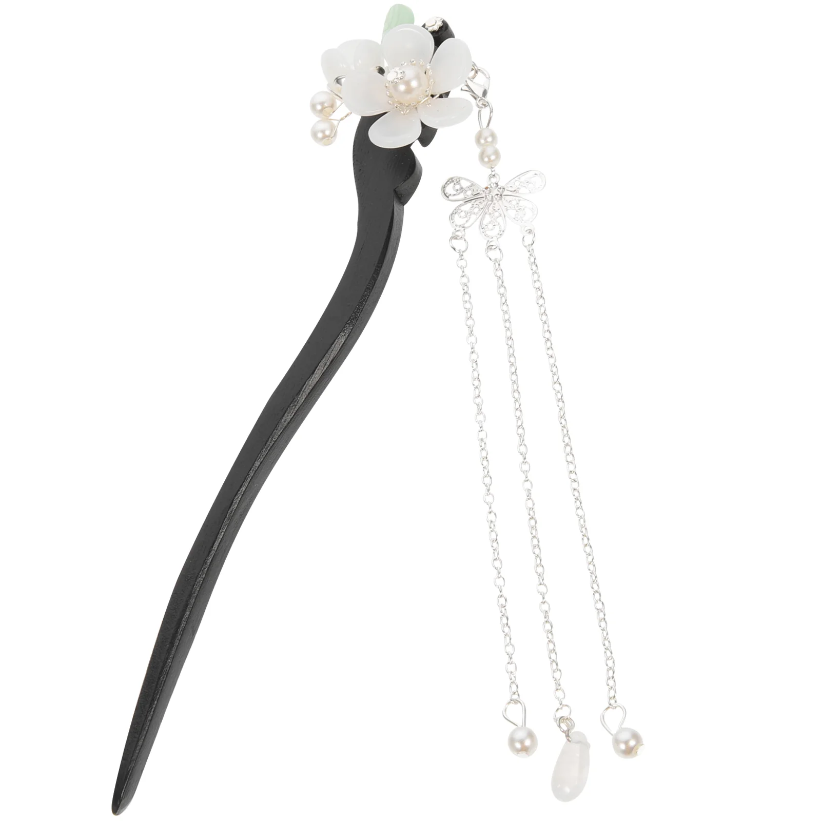 

Hair Sticks Pin Chinese Accessories Women Chignon Styling Wood Flower Traditional Making Ancient Retro Chopstick Ornament