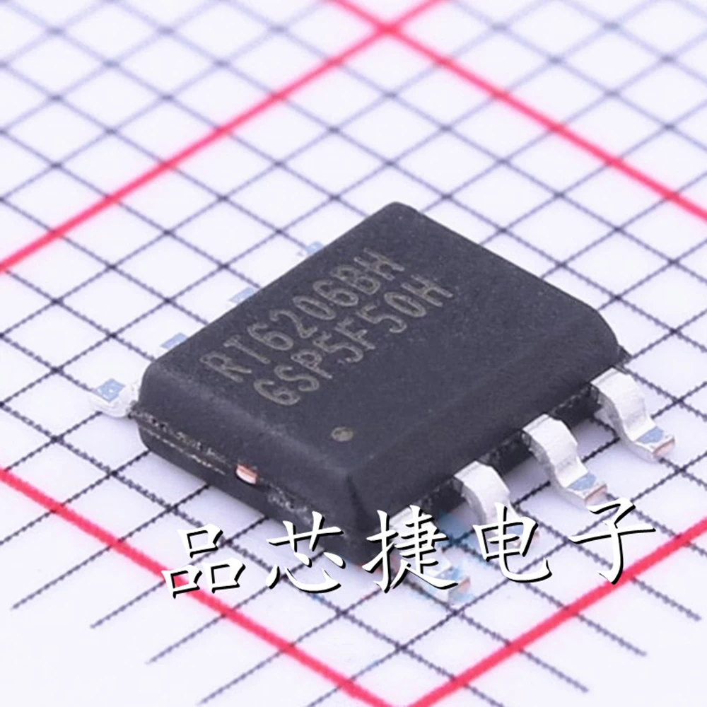 

5pcs/lot RT6206BHGSP RT6206BH SOP-8 New Original Genuine Ic