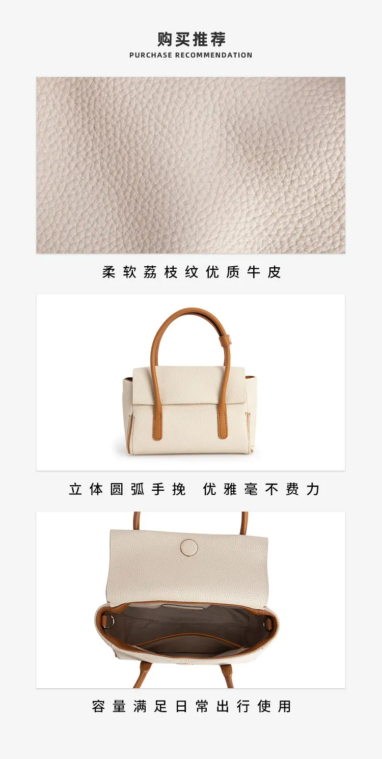 VENOF 2024 новинка 100% натуральная кожа маленькая сумка для женщин повседневная через