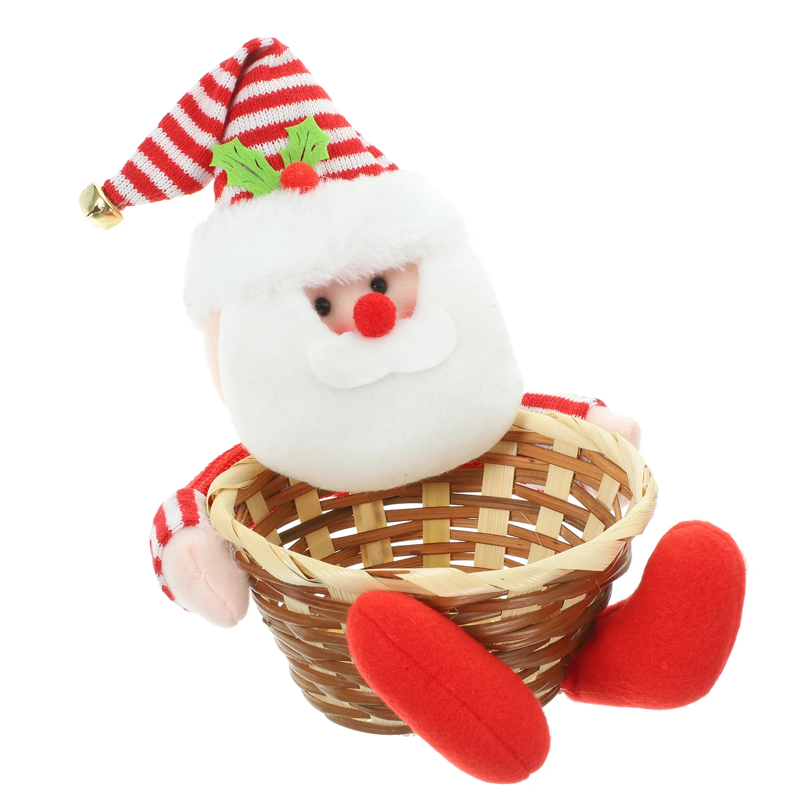 

Tray Decor Snack Basket Xmas Gift Holder Storage Holiday Candy Party Favor Elder