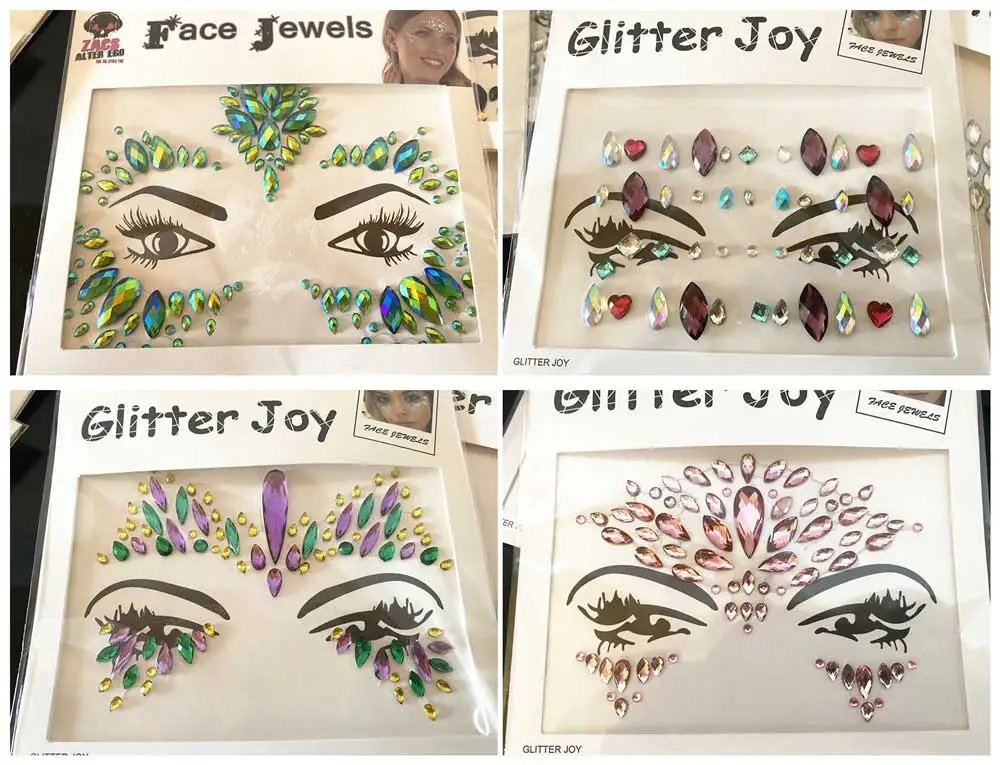 10 шт. акриловые Самоклеящиеся украшения для вечерние | Красота и здоровье