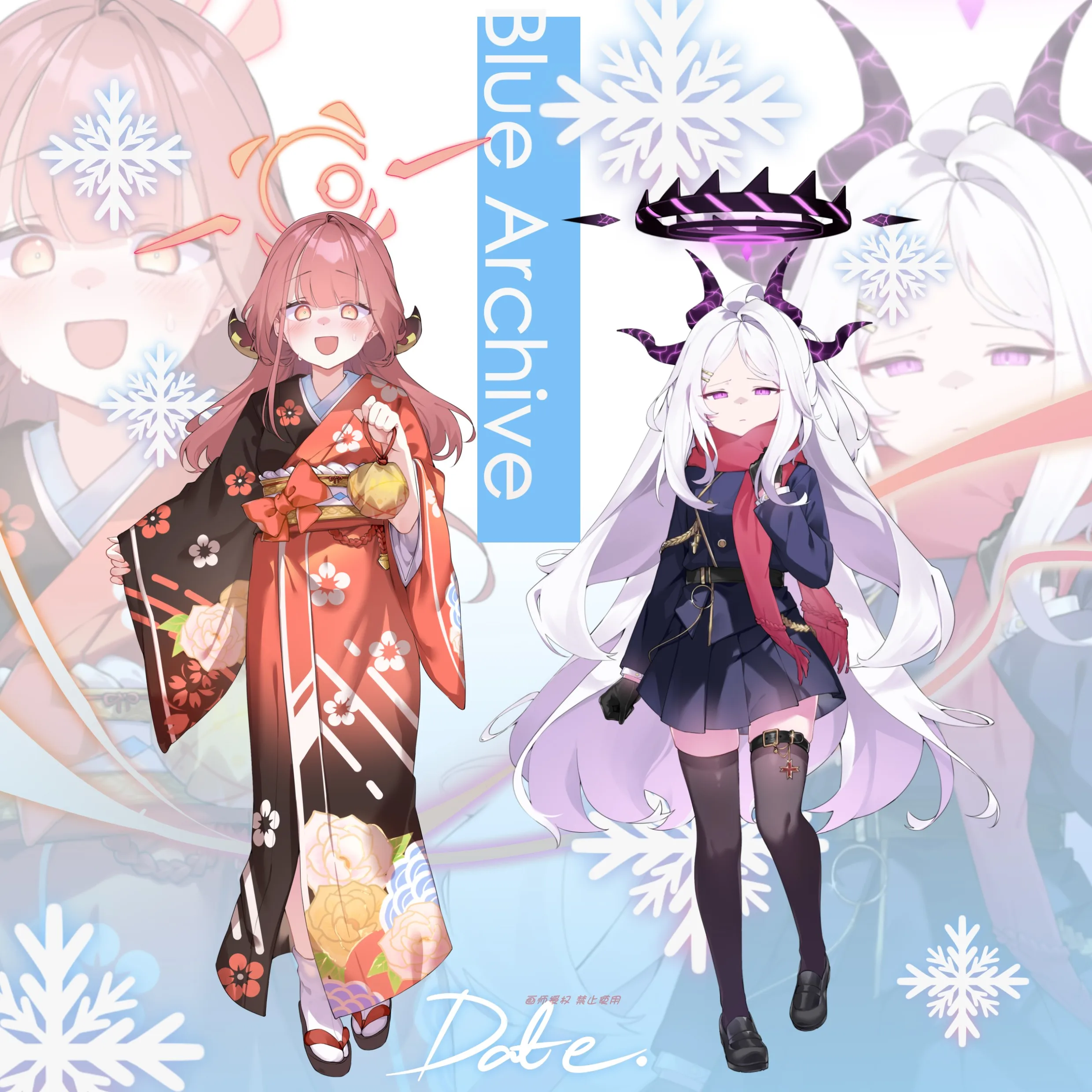 Акриловая подставка soruan Hina фигурка аниме голубого архива настольная