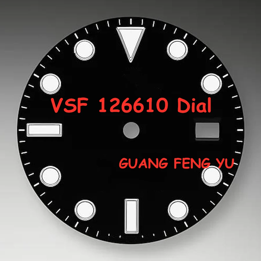 

VSF factory Sub 126610 black dial for 3235 movement blue luminous 41MM