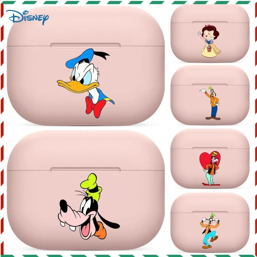 

Goofy Donald Duck For Airpods 1 2 pro case Protective Bluetooth Wireless Earphone Cover For Air Pods case air pod cases Pink cut