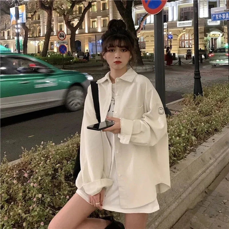 Модная рубашка с дизайном Sense Женская куртка Kawaii Girl Весенняя новая Корейская