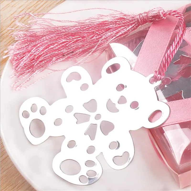 

30 шт. медвежонок Тедди с бахромой, закладки для книг, свадебные сувениры и фотообои, Свадебный бойфренд, фотоальбом для гостей