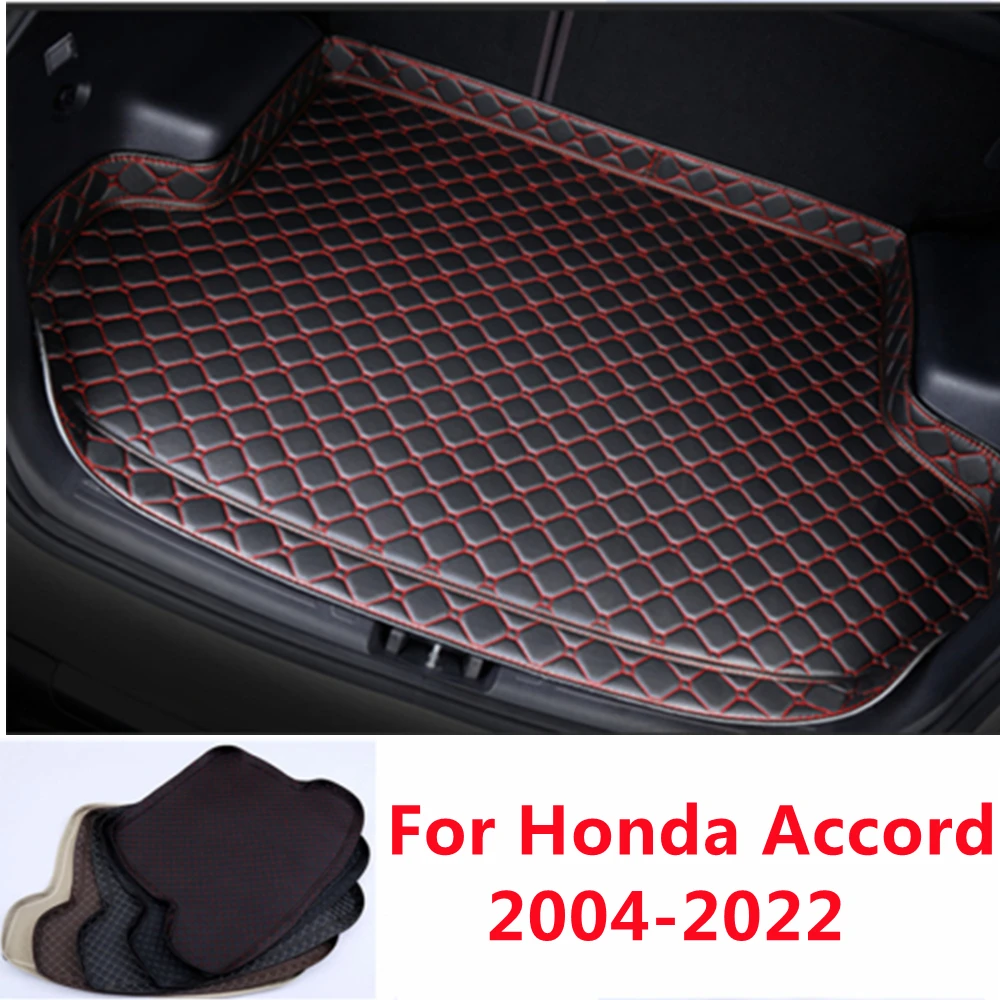 

SJ High Side Custom Fit All Weather Car Trunk Mat AUTO Parts Rear Cargo Liner Cover Carpet Pad For Honda 7/8/9/10th Accord 04-22