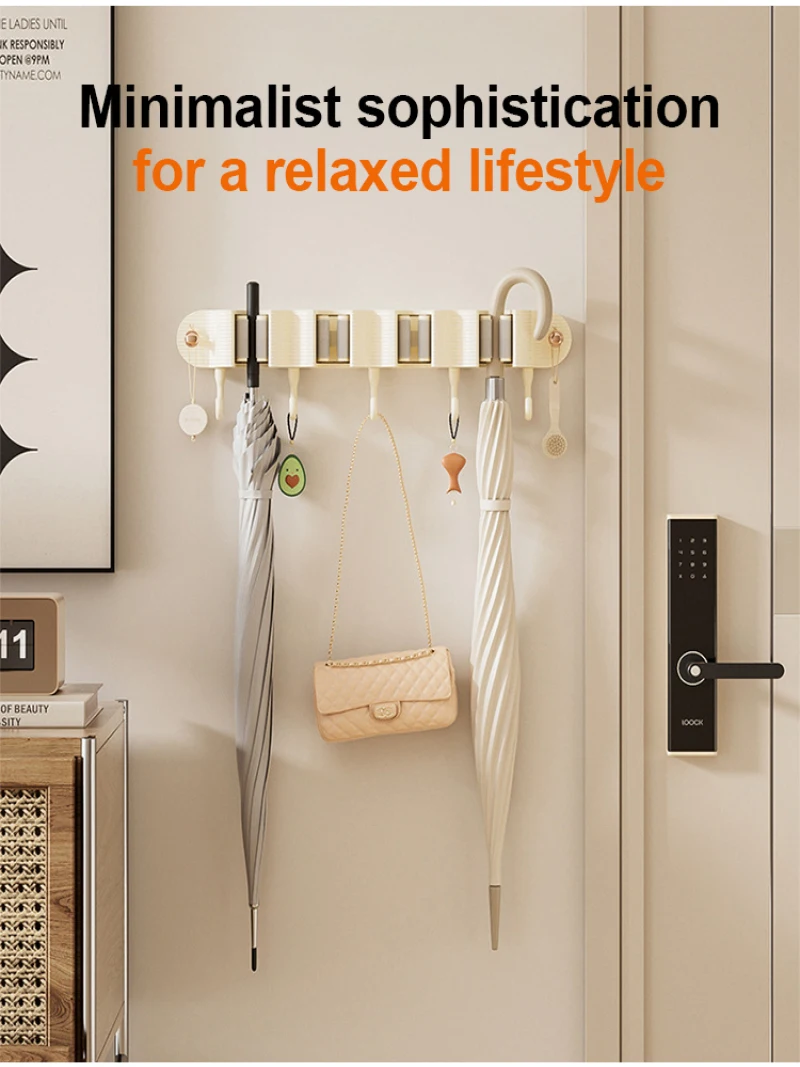 Настенный стеллаж для хранения ванной комнаты