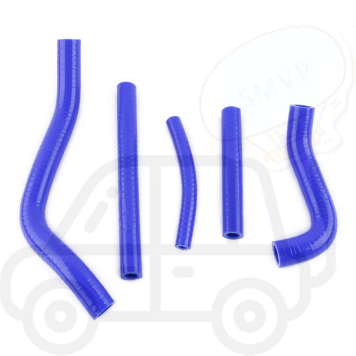 

5PCS Silicone Radiator Coolant Hose For 1996-2000 SUZUKI RM 250 RM250 Replacement Parts 1997 1998 1999 Upper and Lower