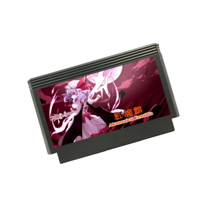 Akumajou Remilia 60-контактный игровой картридж в стиле ретро для консоли FC 8-битная