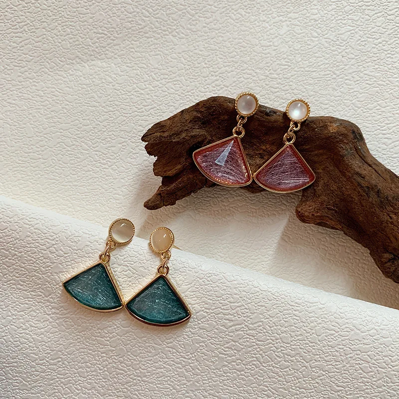 Геометрические длинные темпераментные Серьги Аксессуары для девушек Модный