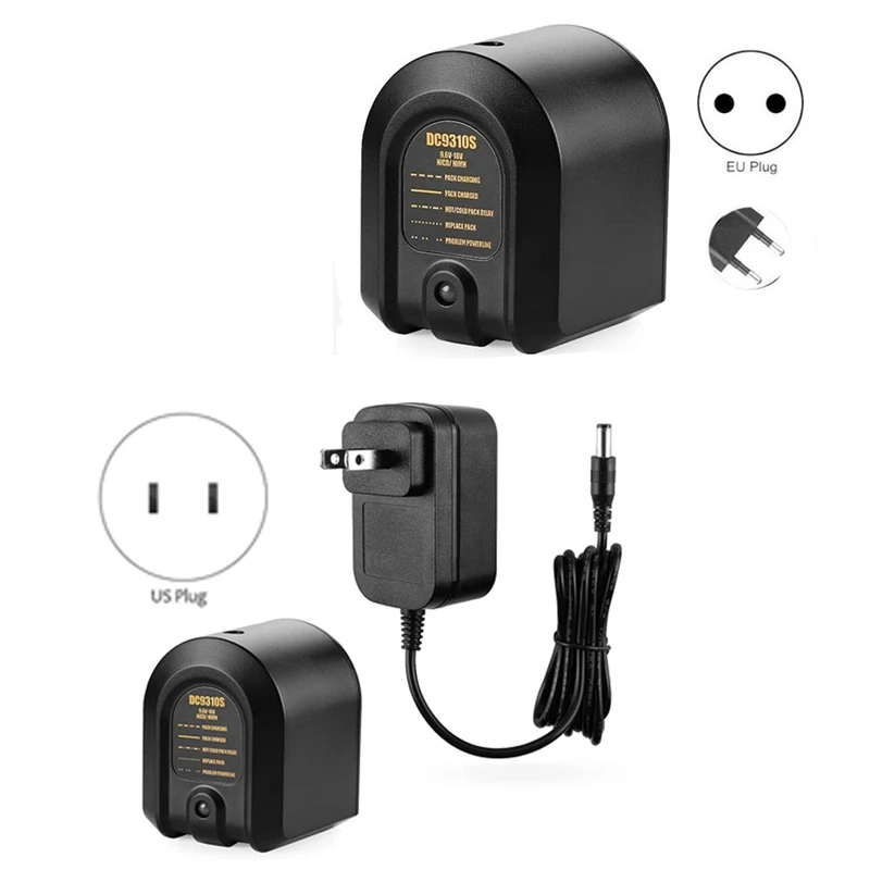 

LBER DC9310 Battery Charger Replacement For Dewalt Ni-MH Ni-CD Battery Charger DE9071,DE9072,DE9092 9.6V-18V Charger