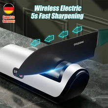 KATA Electric knife sharpener kitchen gadget multi-functional artifact sharpening stone household fast small automatic grinding KATA Electric knife sharpener kitchen gadget multi-functional artifact sharpening stone household fast small automatic grinding