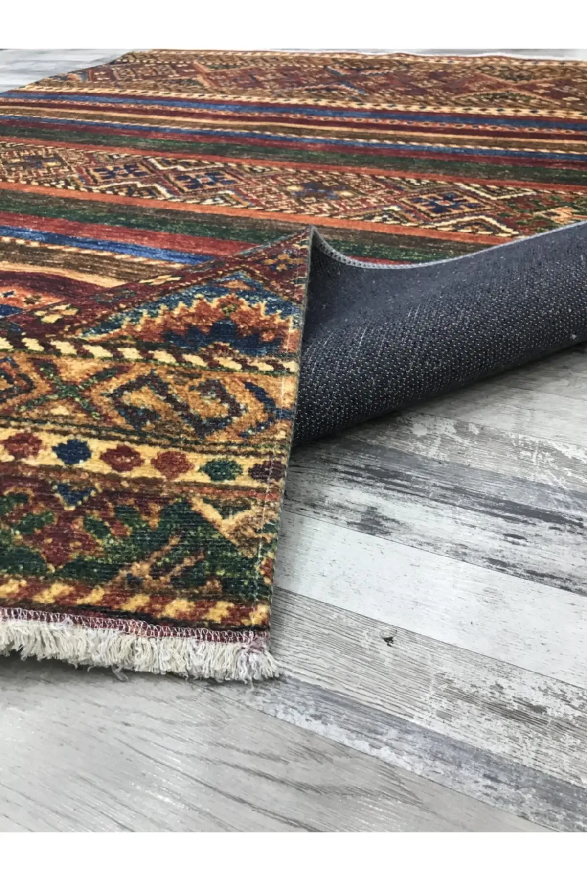 

Хлопковый нескользящий коврик, высококачественный богемный ковер, Плетеный вручную коврик из синели