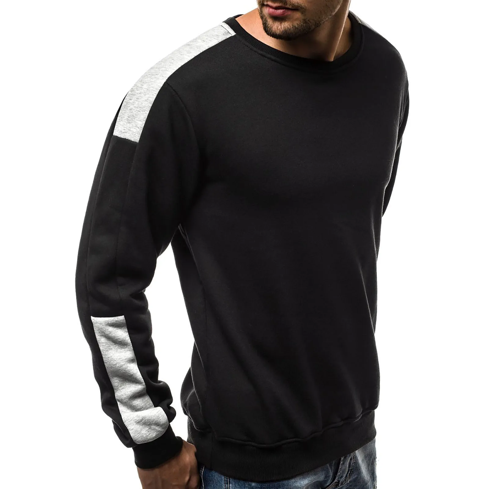 Весна-Осень 2022 мужские толстовки красная модная одежда с длинным рукавом и