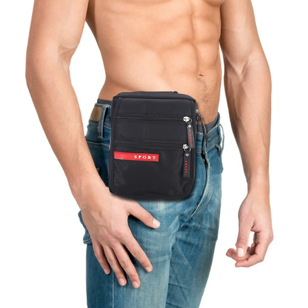 

Novelty Fashion Men Leg Bag Waist Pack Sport Summer Oxford Cloth Fanny Pack Creative Fashion Bag for Friends Birthday Gift