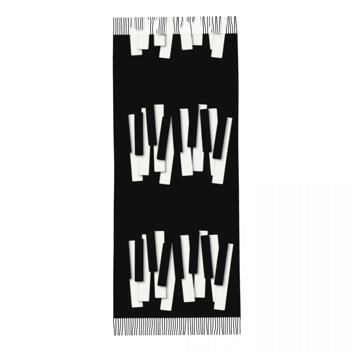 Музыкальная нота теплые шали для фортепиано Wrpas мужчин и женщин большие шарфы на