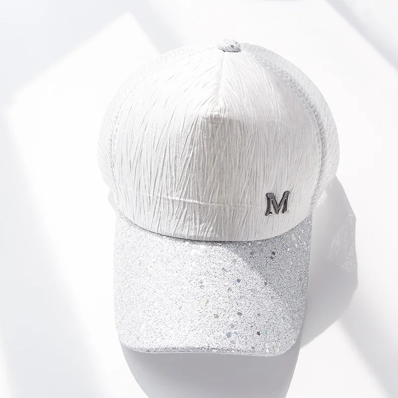 Кепка Мужская/Женская сетчатая дышащая бейсболка с плоским козырьком