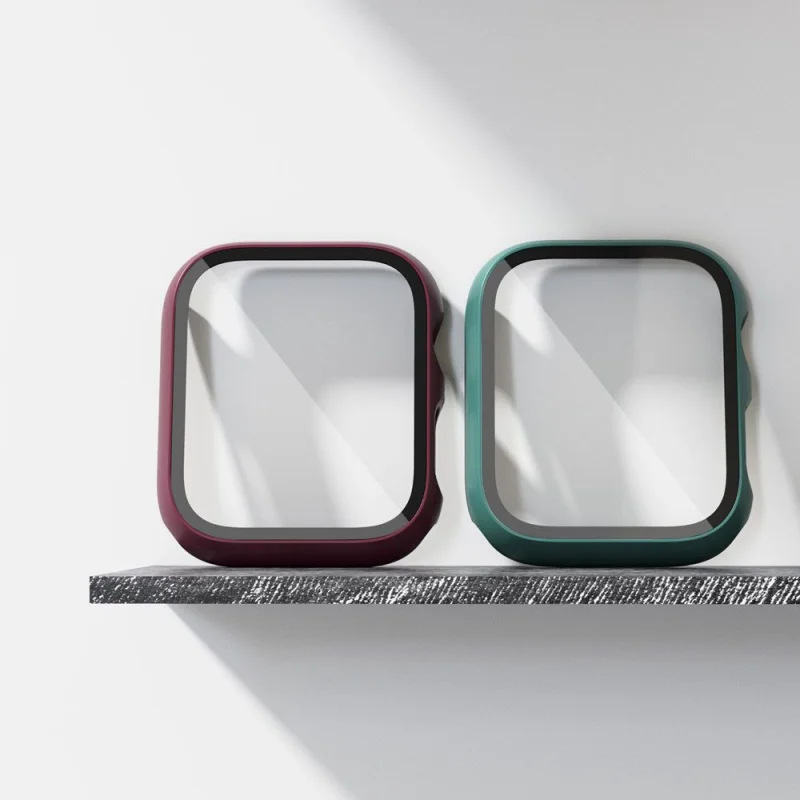 Стеклянный чехол + ремешок для Apple Watch Series 10-54