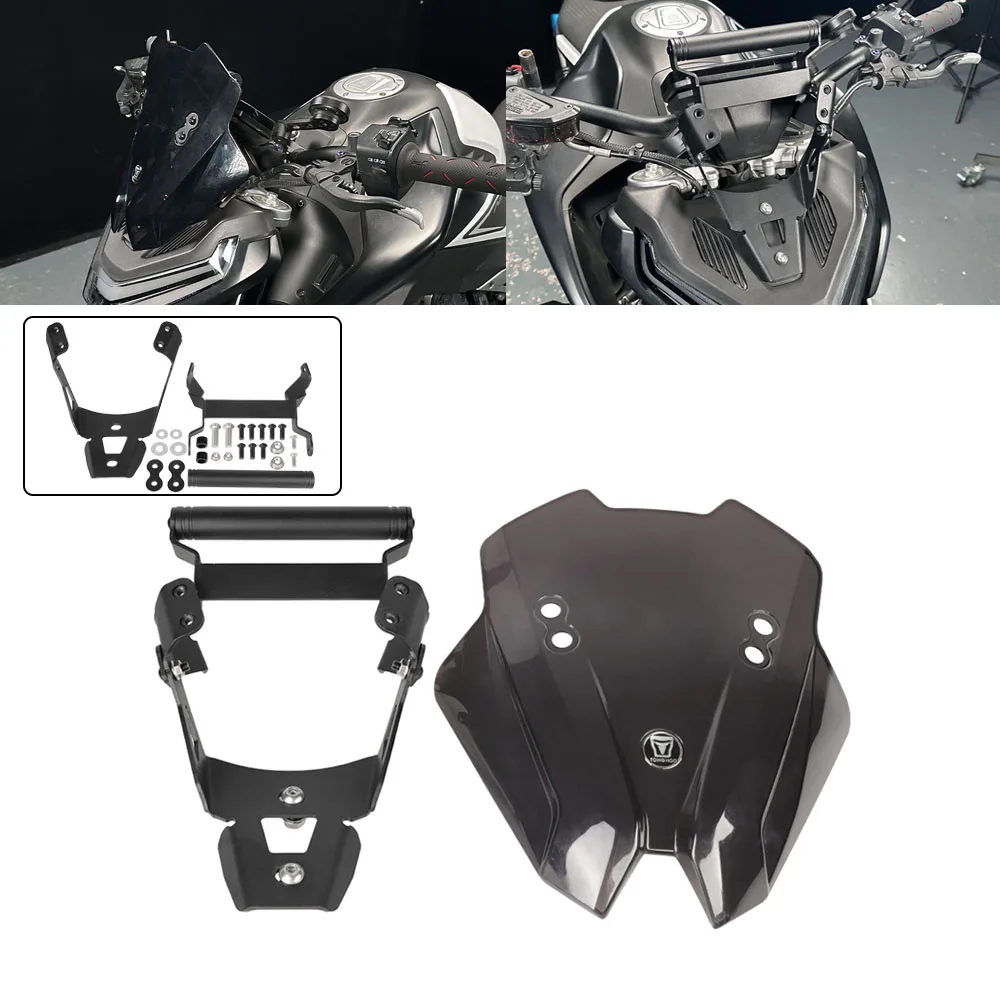 

2025 800NK лобовое стекло для CFMOTO 800NK 2023-2024 аксессуары для мотоциклов ветровые дефлекторы щит Pare-brise ветрозащитный щиток