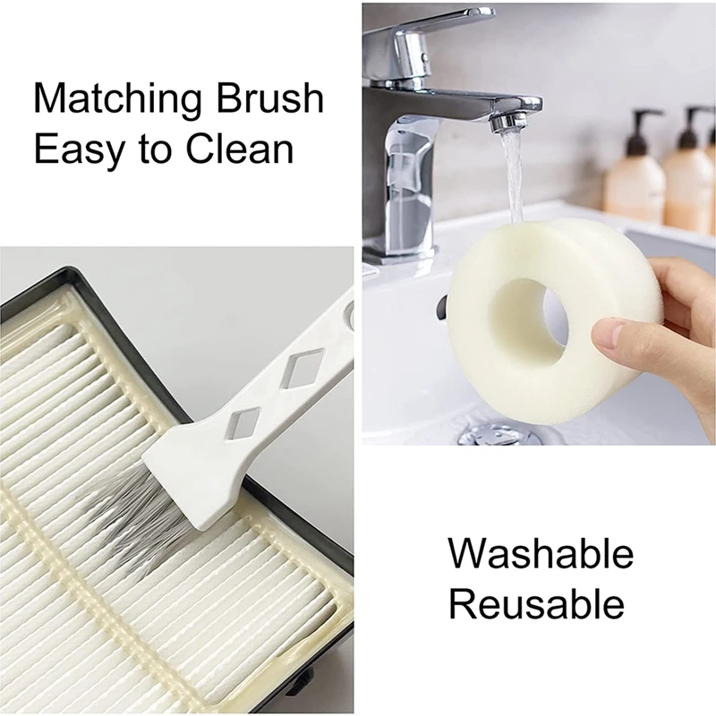 Replacement Filter Compatible For Shark NV680 NV681 NV682 NV800 Upright Vacuum Cleaner Accessories Parts