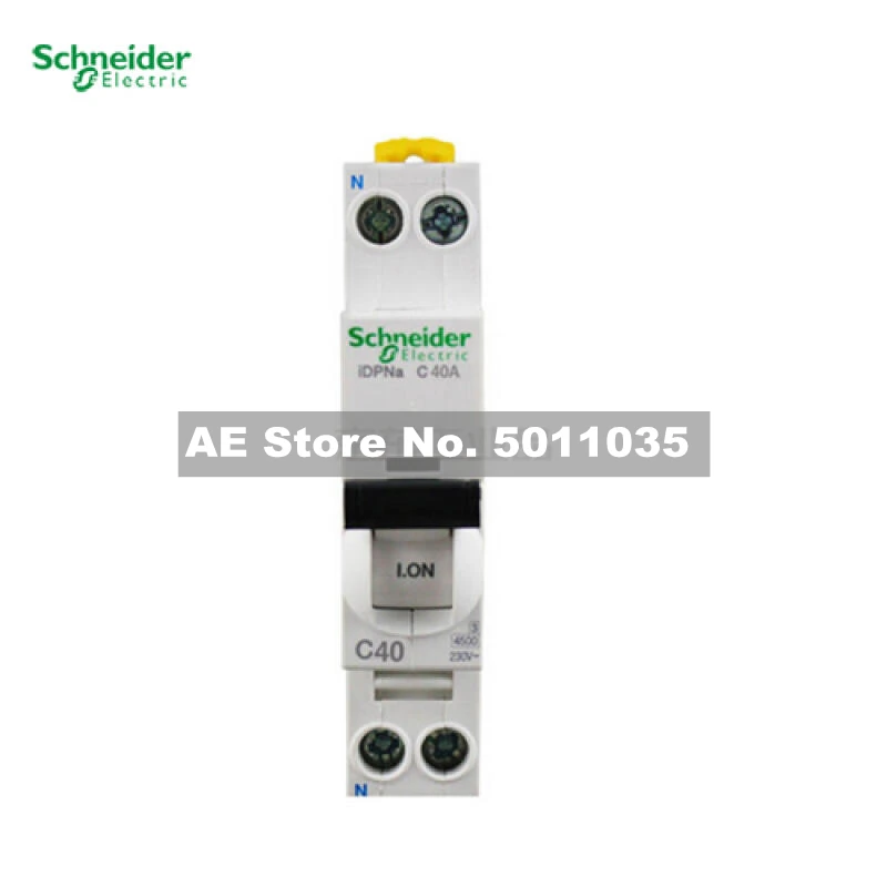 

A9P08606 Schneider Electric miniature circuit breaker; iDPNa C 6A 4.5KA