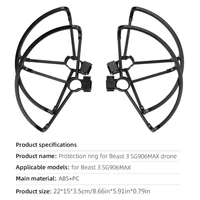 r91a 1 set propeller protector anti collision protective cover ring props guard compatible with beast 3 sg906max