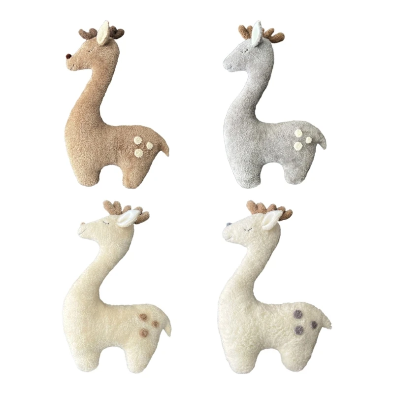

Baby Photography Props Reindeer Cushion Posing Decor Month Shower Party Supply