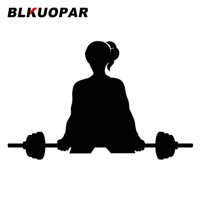 

BLKUOPAR женские подъемные штанги, автомобильные наклейки, высеченные виниловые наклейки, окклюзия, царапина, доска для серфинга, технические товары для шлема