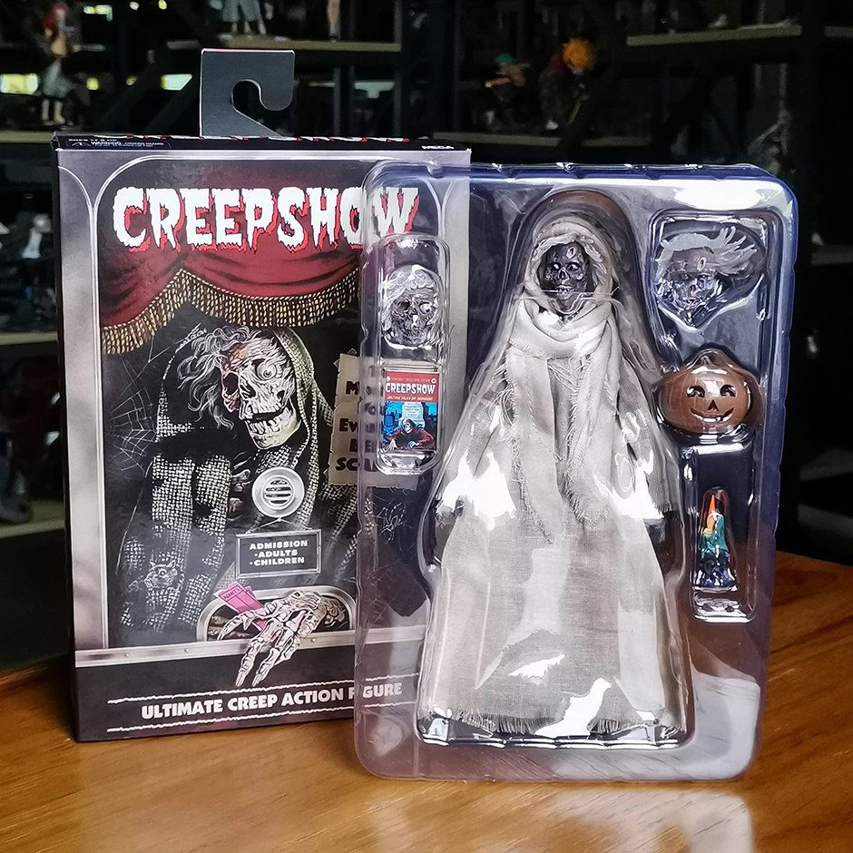 

Фигурка NECA Creepshow Ultimate 40-летняя Ползучая 7 дюймов, экшн-фигурка, коллекционная кукла, фигурка с аксессуарами