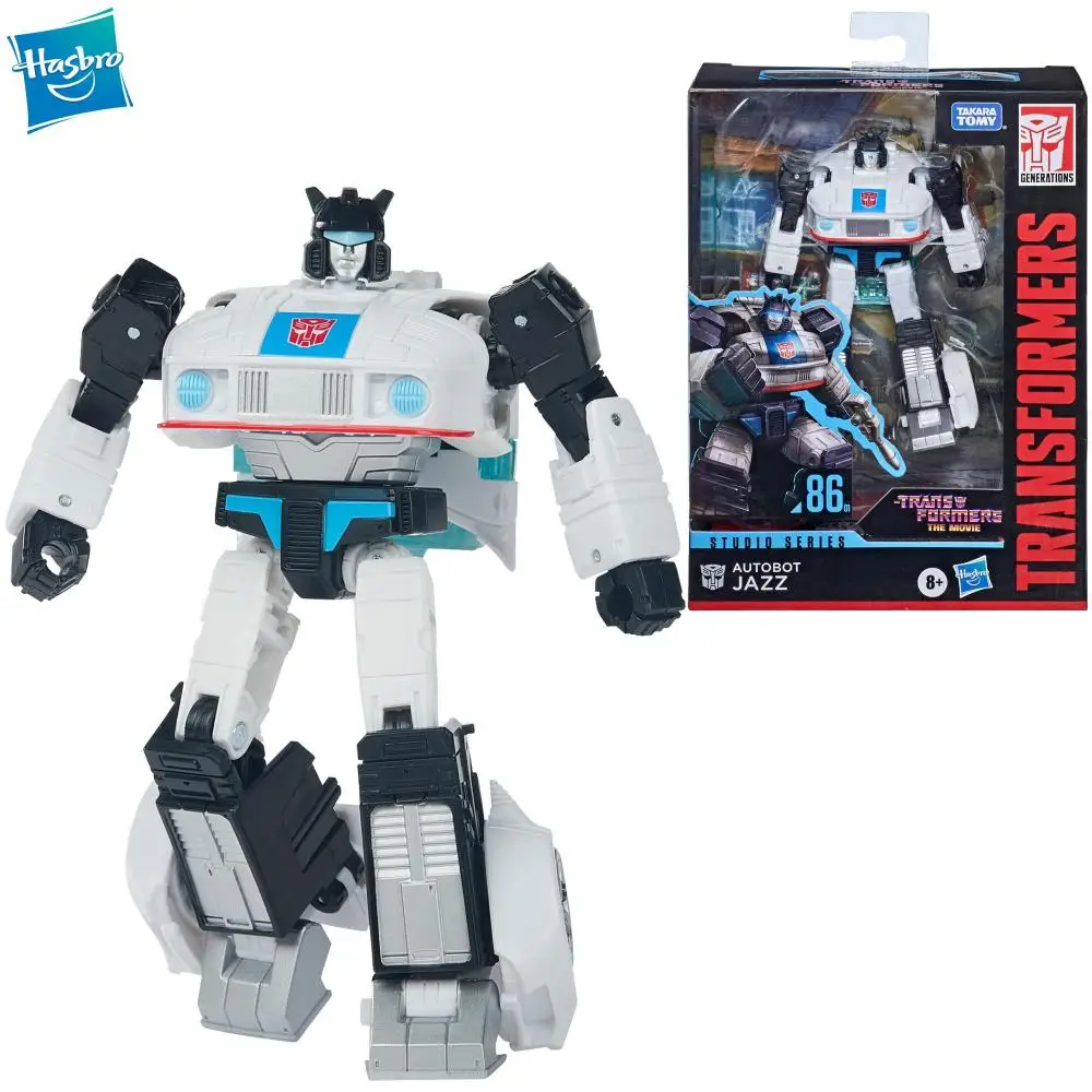 

Фигурка Трансформеры Hasbro Трансформеры Studio Series 86-01 класса люкс из фильма «The Movie» 1986 Autobot Jazz, 4,5 дюйма, игрушечная, подарок