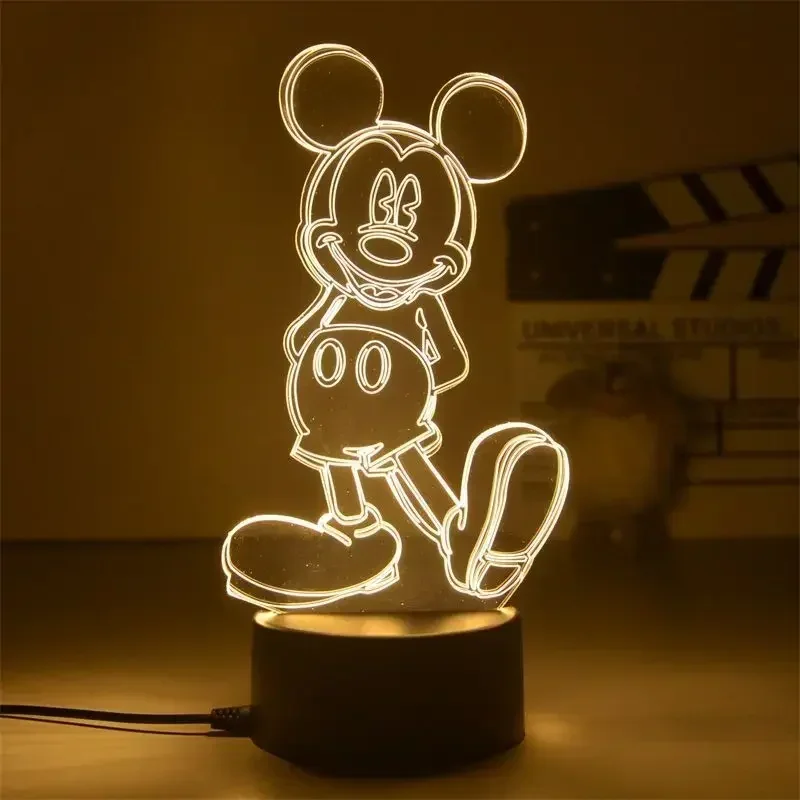 

Disney Дональд Дак Микки Маус Минни USB Встаньте ночью Мультяшные персонажи Детские креативные игрушки подарок на день рождения Премиум