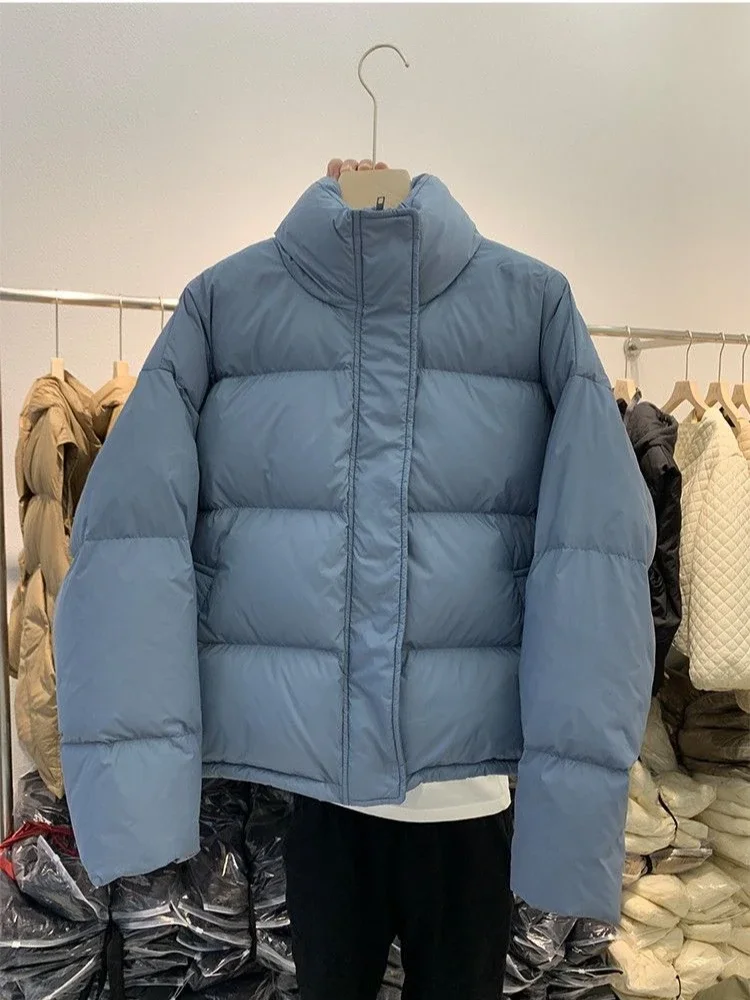 Осень-зима повседневные хлопковые стеганые куртки женские свободные толстые