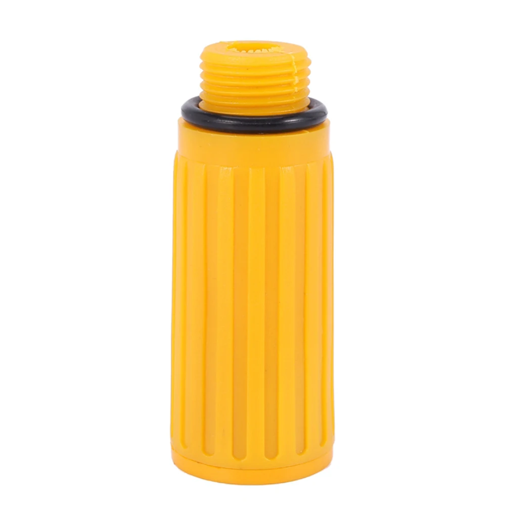 

2.4*0.9 Inch Air Compressor Oil Plug 15.5mm Plastic Yellow Breathing Nozzle Air Compressor Accessory