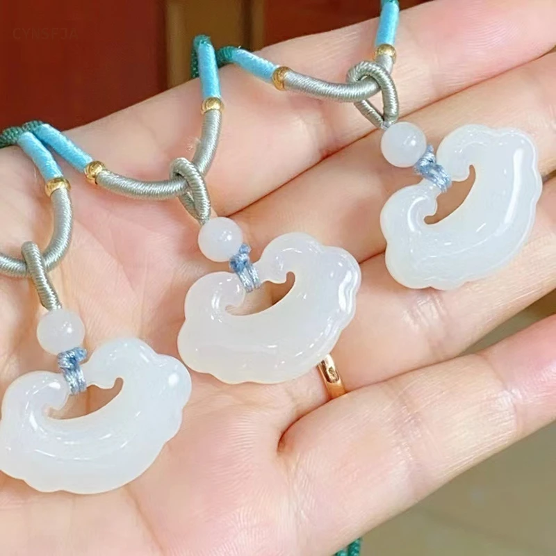 CYNSFJA новый настоящий редкий сертифицированный натуральный нефрит Хэтянь унисекс