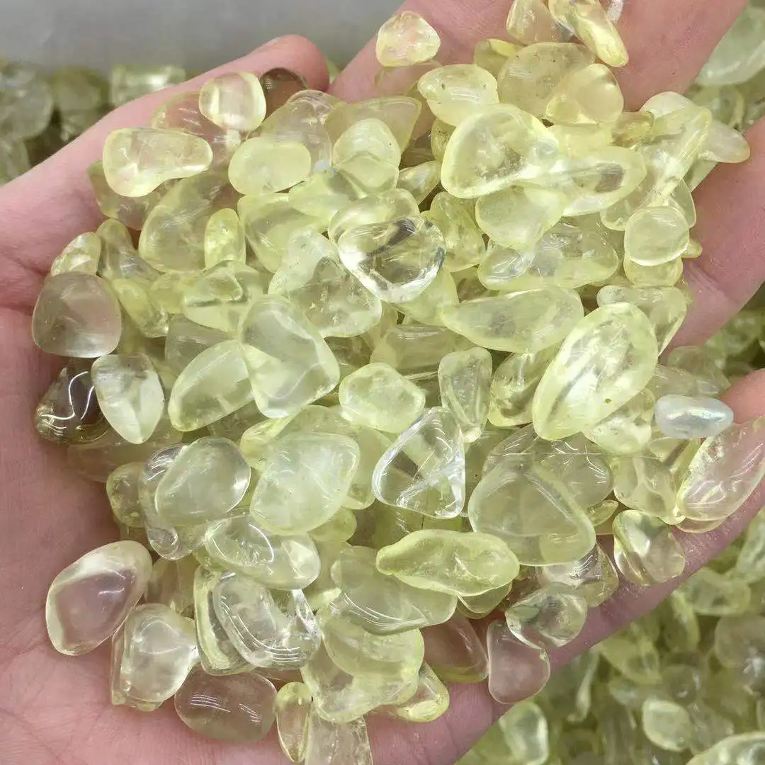 

NATURAL YELLOW CRYSTAL GRAVEL CRYSTAL