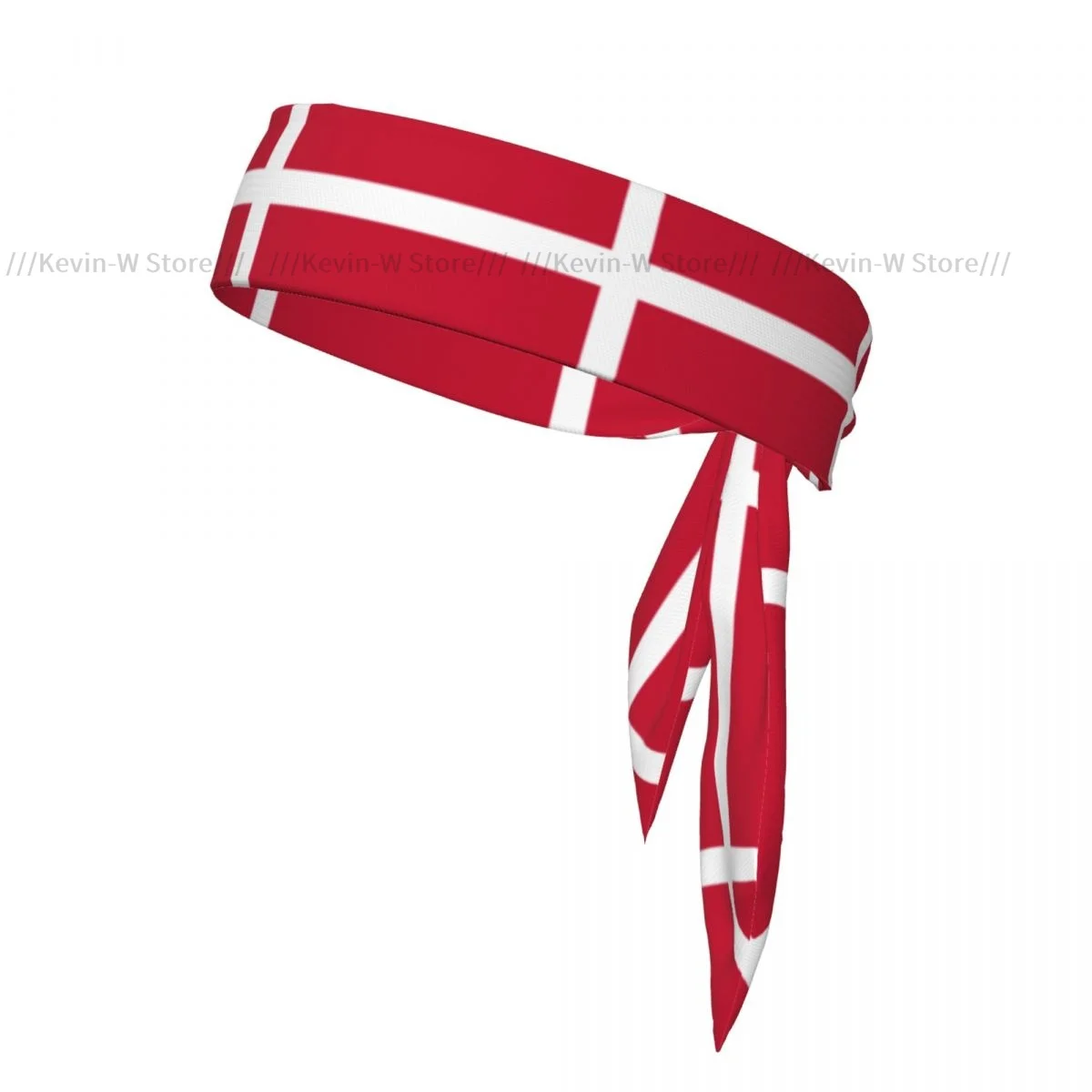 Повязка на голову Бандана Флаг Дании Головной платок Обёрточная бумага
