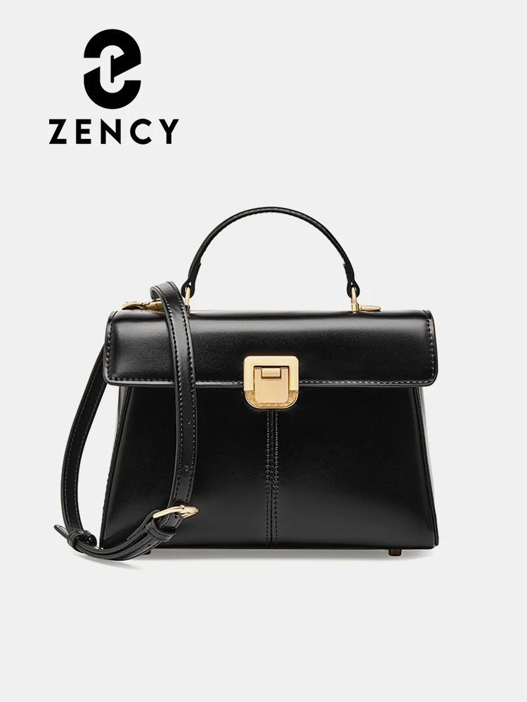 

Роскошная дизайнерская винтажная сумка Zency 2023 из вощеной кожи для женщин, сумка на плечо, сумки через плечо, дамские сумочки с клапаном, мессенджер