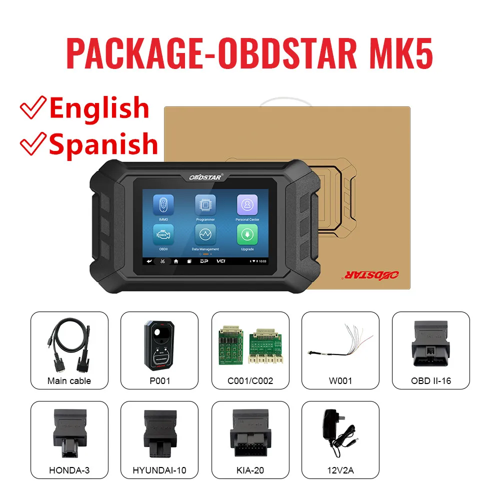 Новый OBDSTAR MK5 Latin America Version Key Master Mini Programmer полная версия лучше чем X300 pro4