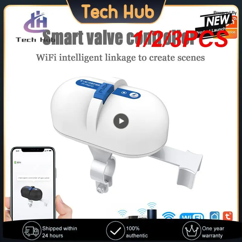 

1/2/3 шт., контроллер водяного клапана Tuya WiFi/ZigBee