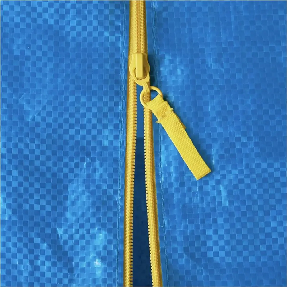 Прочная сумка для покупок из полипропилена ручная синяя багажа