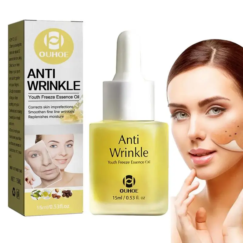 

Hydrating Serums Plumping Face Essence Oil 0.5 Fl Oz Deep Facial Nourishing Liquid For Skin Firming Brightening Skin Care
