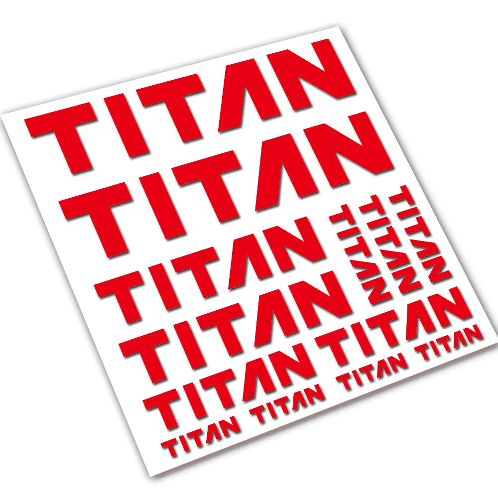 Для набора наклеек на велосипедную раму Titan old school BMX